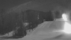 Dojezd hlavní sjezdovky