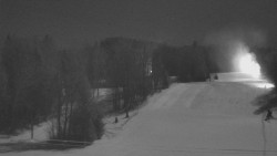 Dojezd hlavní sjezdovky