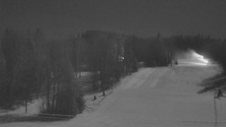 Dojezd hlavní sjezdovky