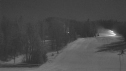 Dojezd hlavní sjezdovky