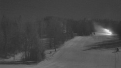 Dojezd hlavní sjezdovky