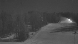 Dojezd hlavní sjezdovky