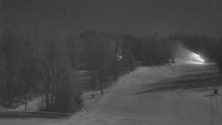 Dojezd hlavní sjezdovky