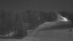 Dojezd hlavní sjezdovky