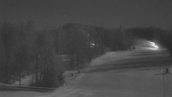 Dojezd hlavní sjezdovky