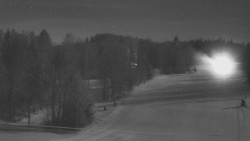 Dojezd hlavní sjezdovky