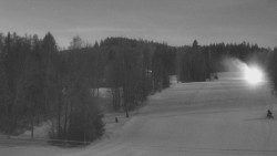 Dojezd hlavní sjezdovky