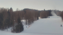 Dojezd hlavní sjezdovky