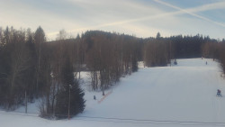 Dojezd hlavní sjezdovky