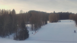 Dojezd hlavní sjezdovky