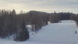 Dojezd hlavní sjezdovky