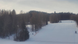 Dojezd hlavní sjezdovky