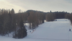 Dojezd hlavní sjezdovky