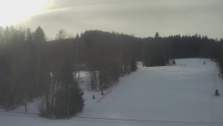 Dojezd hlavní sjezdovky