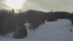 Dojezd hlavní sjezdovky