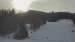 Dojezd hlavní sjezdovky