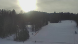 Dojezd hlavní sjezdovky