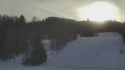 Dojezd hlavní sjezdovky