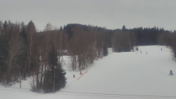 Dojezd hlavní sjezdovky