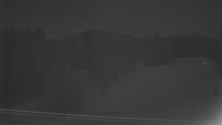 Dojezd hlavní sjezdovky