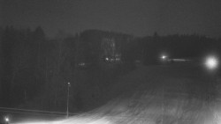 Dojezd hlavní sjezdovky