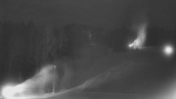 Dojezd hlavní sjezdovky