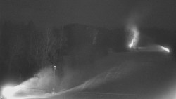 Dojezd hlavní sjezdovky