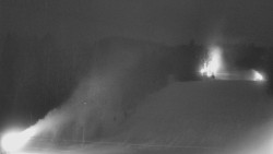 Dojezd hlavní sjezdovky