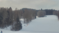 Dojezd hlavní sjezdovky