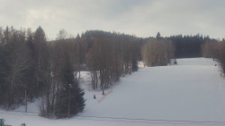 Dojezd hlavní sjezdovky