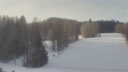 Dojezd hlavní sjezdovky