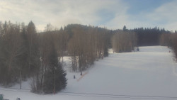 Dojezd hlavní sjezdovky