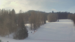 Dojezd hlavní sjezdovky