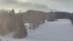 Dojezd hlavní sjezdovky