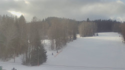 Dojezd hlavní sjezdovky