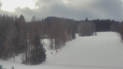 Dojezd hlavní sjezdovky