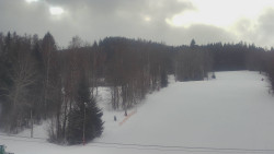 Dojezd hlavní sjezdovky