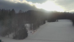 Dojezd hlavní sjezdovky