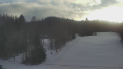 Dojezd hlavní sjezdovky