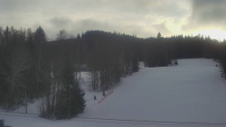 Dojezd hlavní sjezdovky