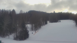 Dojezd hlavní sjezdovky