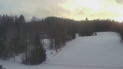 Dojezd hlavní sjezdovky