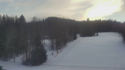 Dojezd hlavní sjezdovky