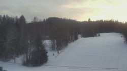 Dojezd hlavní sjezdovky