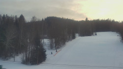 Dojezd hlavní sjezdovky