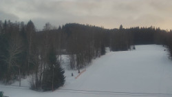 Dojezd hlavní sjezdovky