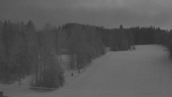 Dojezd hlavní sjezdovky