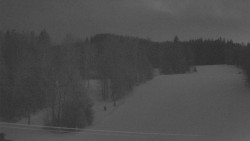 Dojezd hlavní sjezdovky