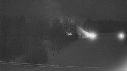 Dojezd hlavní sjezdovky