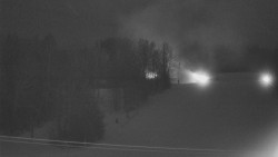 Dojezd hlavní sjezdovky